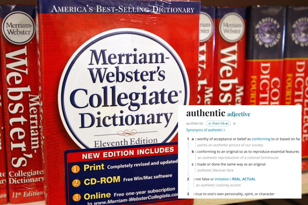 Whatâs Merriam-Websterâs word of the year for 2023? Hint: Be true to yourself